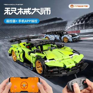 积木玩具 遥控汽车模型成人高难度拼装 万致8040 46仿真越野车组装