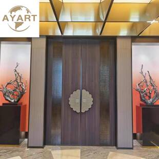 玻璃钢肌理水浪桌样板房售楼处玄关台轻奢异形现代艺术家具雕塑