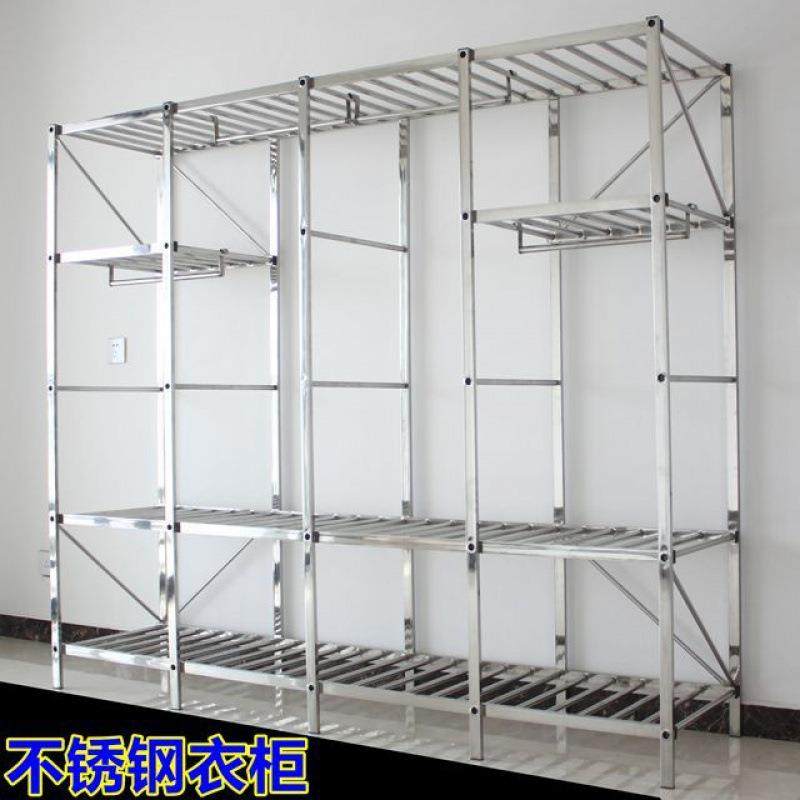 不锈钢简易布衣柜钢管框架加粗加固单双人拼装收纳挂衣架螺丝组装,鲜花速递/花卉仿真/绿植园艺,割草机/草坪机,淘宝优惠券,粉丝福利购,淘宝优惠卷