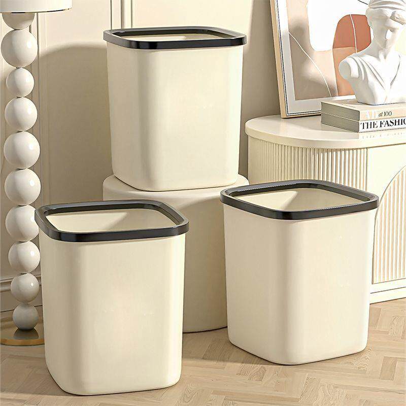 高颜值大容量垃圾桶家用新款厨房客厅房间厕所卫生间办公室带压圈