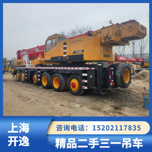 出口三一100吨吊车汽车吊起重机 SANY STC1000C 100T TRUCK CRANE