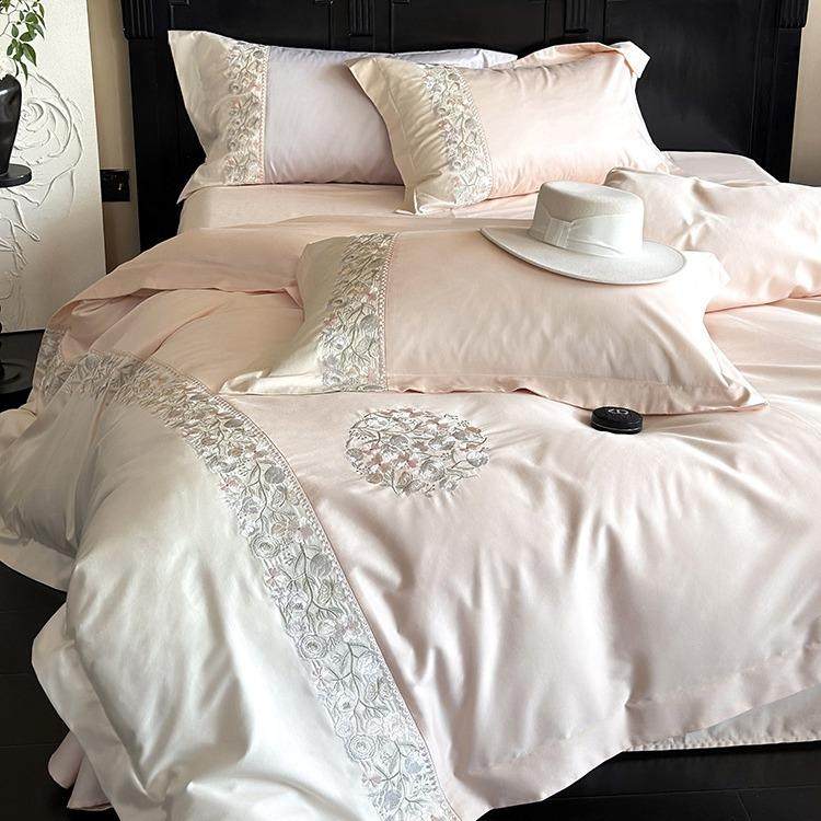 浪漫轻奢100S贡缎长绒棉全棉床单四件套高端花卉刺绣被套床上用品,农机/农具/农膜,其它农用工具,淘宝优惠券,粉丝福利购,淘宝优惠卷
