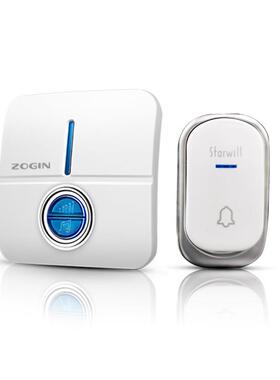 ZOGIN卓进C19门铃无线交流家用遥控音乐门铃电池