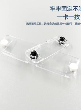 黑色尼龙R型铆钉按压式塑料铆钉塑胶PC板卡扣R2R3R4R5R6子母铆钉