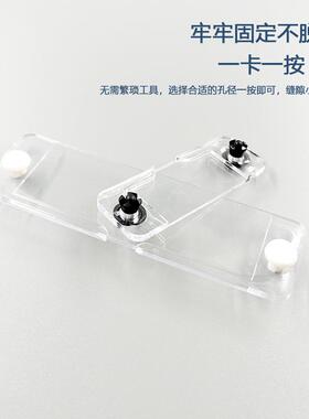 黑色尼龙R型铆钉按压式塑料铆钉塑胶PC板卡扣R2R3R4R5R6子母铆钉