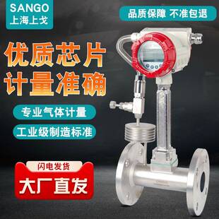 涡街流量计 DN25/32/125/150压缩空气计量表蒸汽流量计