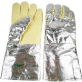 HM-GST-021500度黄毡铝箔耐高温手套47&00