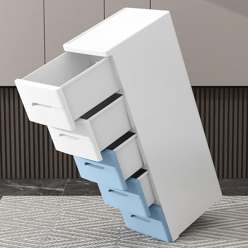 20/25/30cm夹缝抽屉式收纳柜缝隙窄边柜卫生间储物柜床头柜置物架