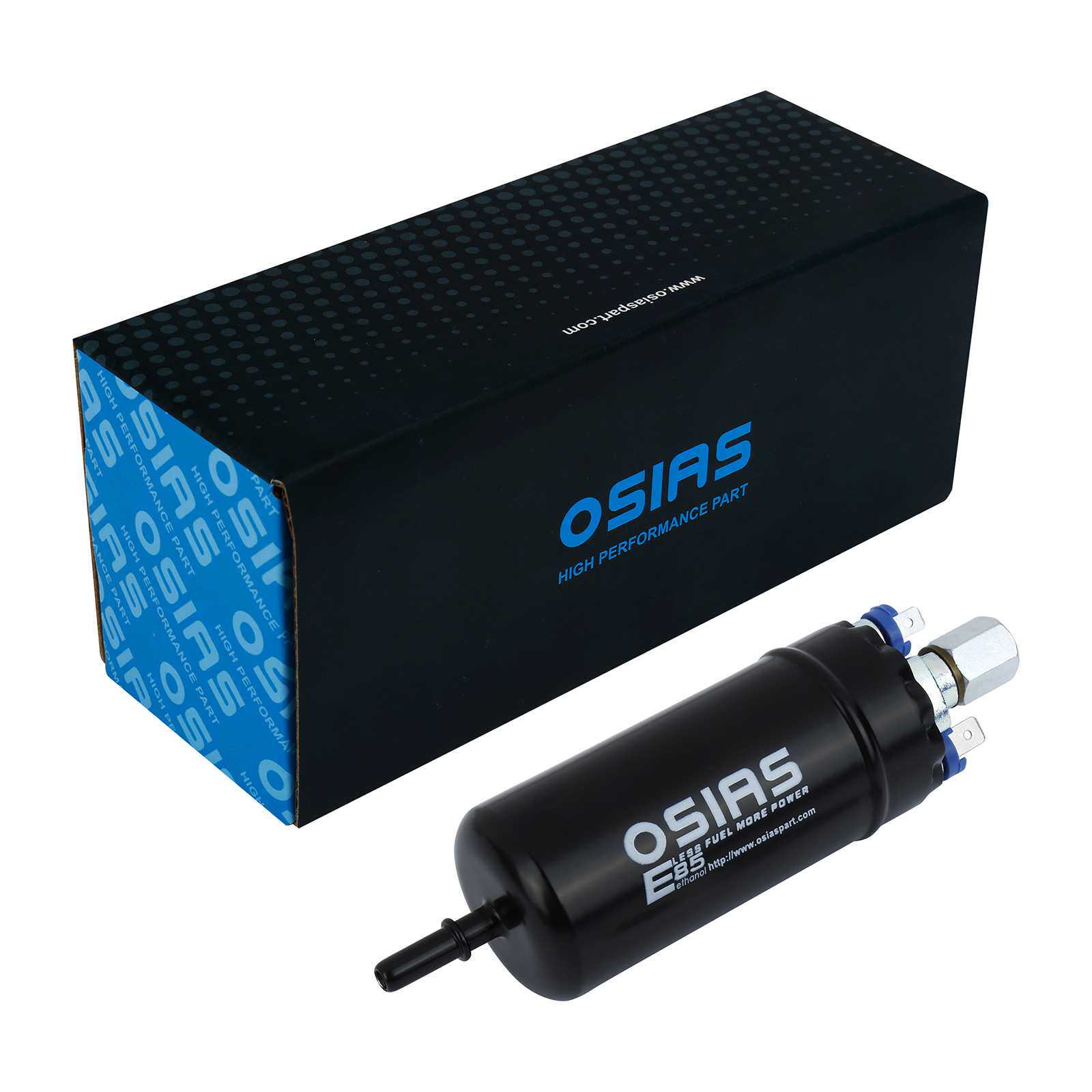 OSIAS柴油泵燃油泵外置电子燃油泵12V汽油泵直径50mm跨境汽油泵销
