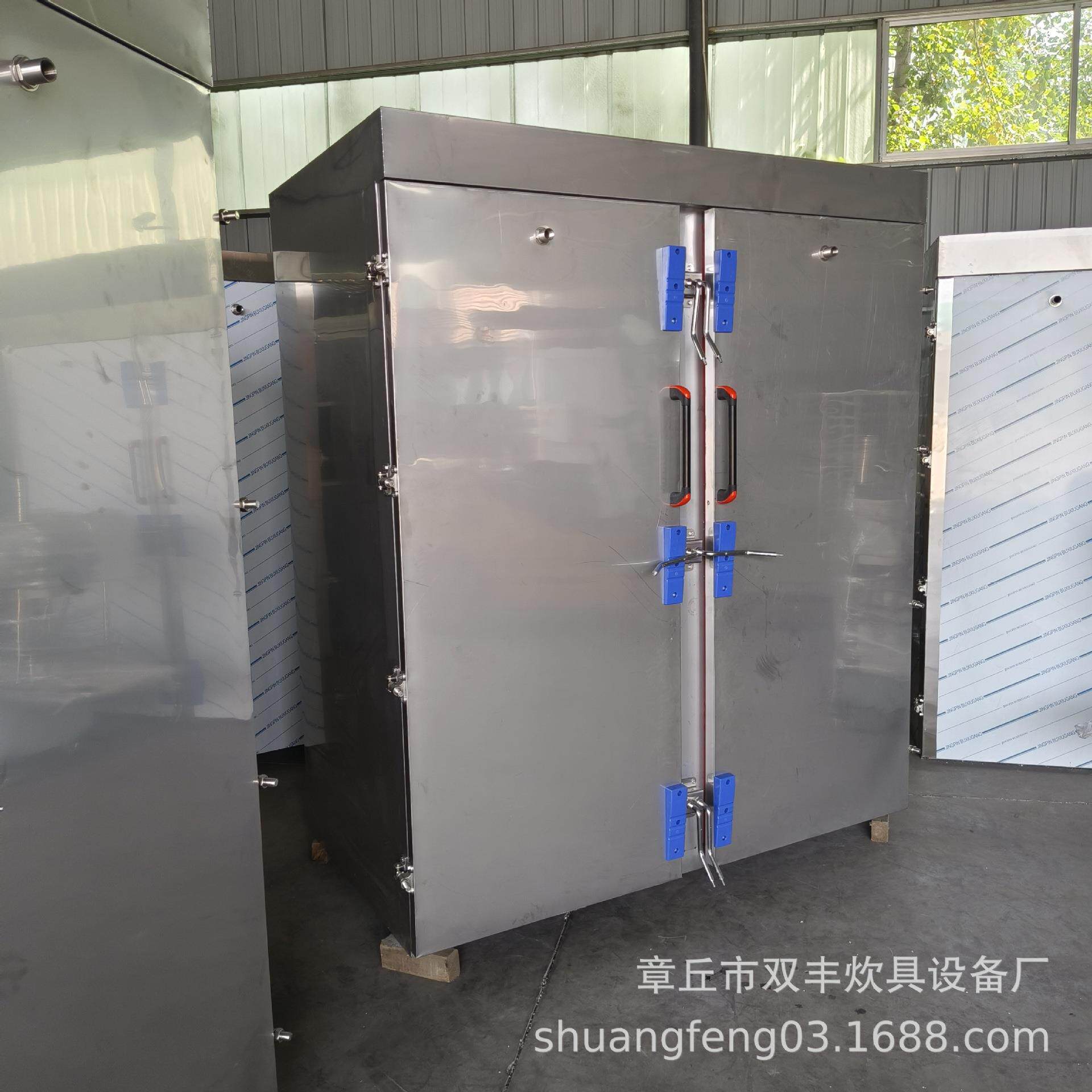 供应脑挂操控蒸房 双房门72盘醒蒸一体蒸237电 双门2个小车蒸房