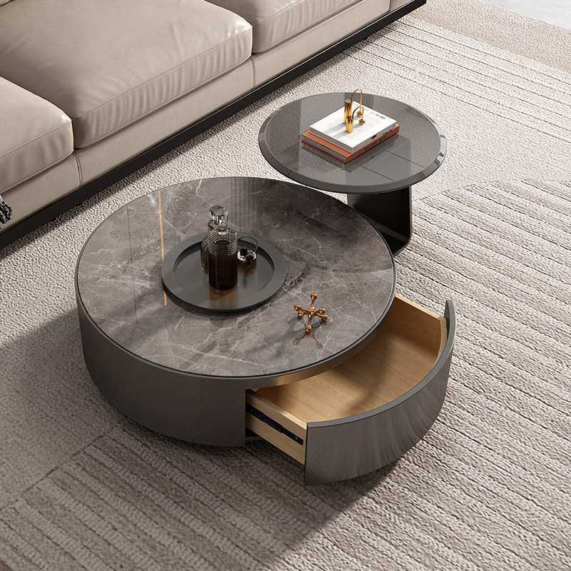 意式轻奢现代简约岩板茶几圆形大小组合带抽屉创意电视柜客厅家用,模玩/动漫/周边/娃圈三坑/桌游,模型制作工具/辅料耗材,淘宝优惠券,粉丝福利购,淘宝优惠卷