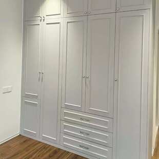 永业法式复古大衣柜家用卧室定 做奶油柜家具全屋实木热销高级