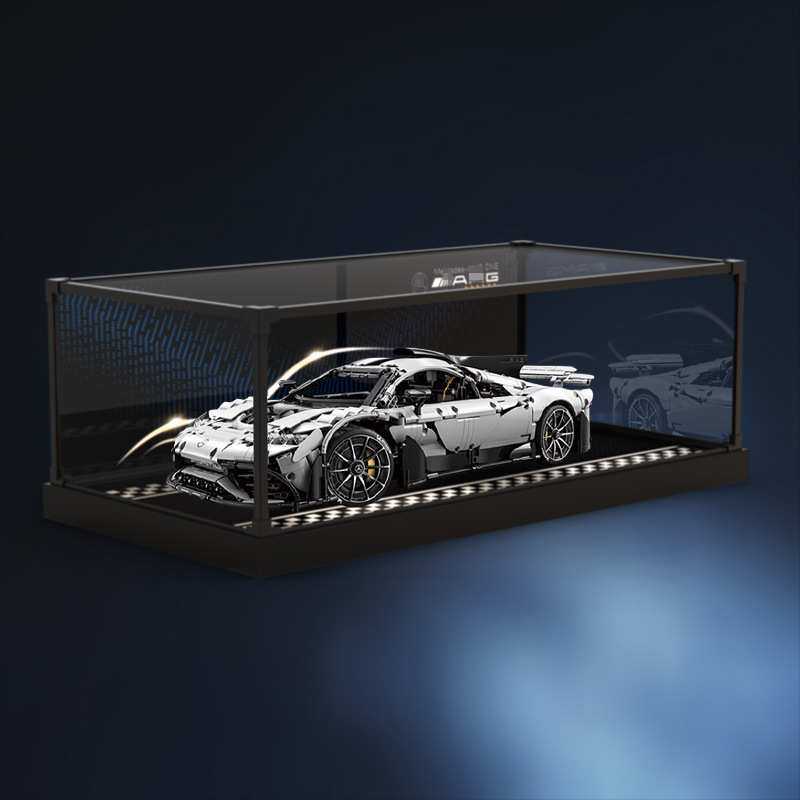 一体式防尘罩适用双鹰咔哒奔驰amgone拼装跑车亚克力合金框展示盒,模玩/动漫/周边/娃圈三坑/桌游,模型制作工具/辅料耗材,淘宝优惠券,粉丝福利购,淘宝优惠卷