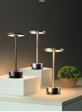 跨境ins灯北欧简约床头装饰台灯网红氛围护眼可调光ins风