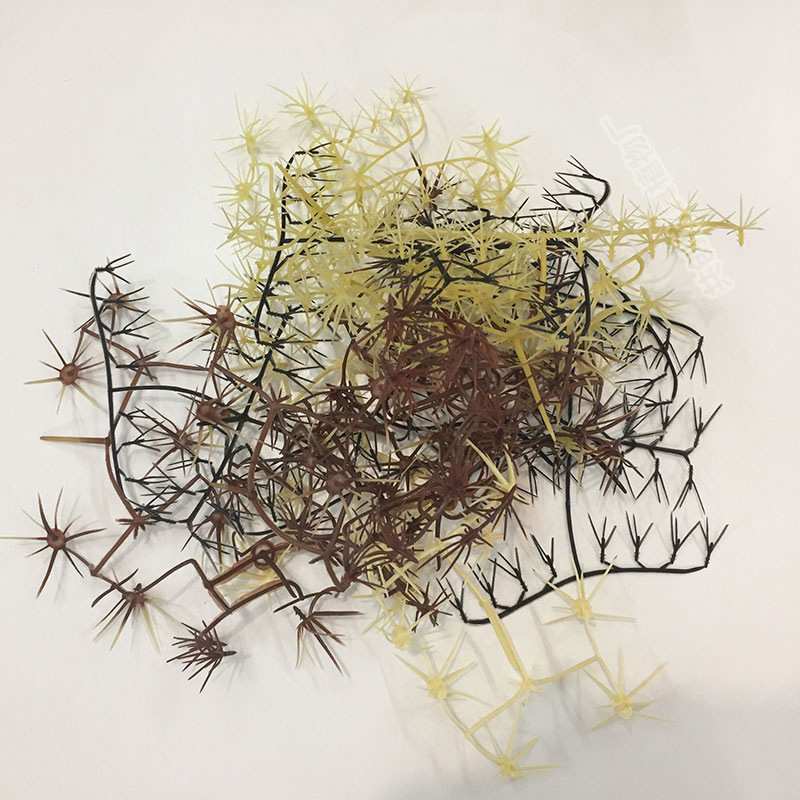 厂家 仿真植物仙人掌刺 假塑料仙人球 插刺配件