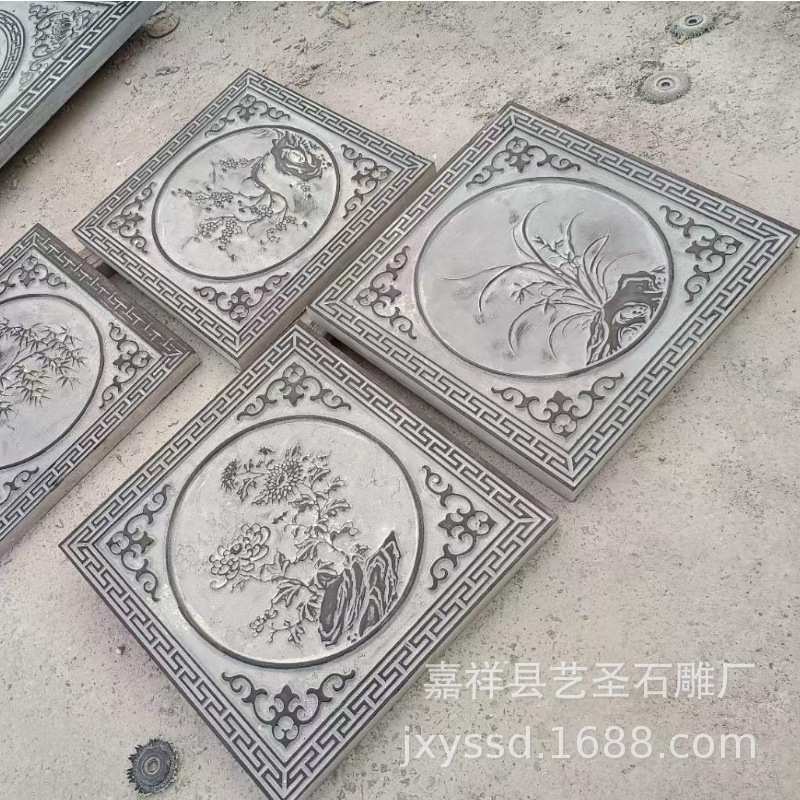 广场文化墙石雕壁画照壁 地雕 厂家制作校园景区石雕背景墙价格