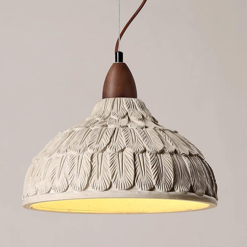 复古创意餐厅吊灯艺术美式欧式田园饭厅个性艺术设计师水泥灯具