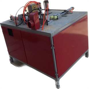 木托盘脚墩全自动数控切墩机 实木板切墩机 废旧模板脚墩打钉机