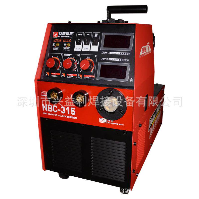 深圳益利二氧化碳气保焊机NBC-315(Y)小逆变三相AC380V现货