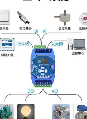 模拟量数字量输入输出采集控制模块ModBus ME31-AXAX40404DI+4DO