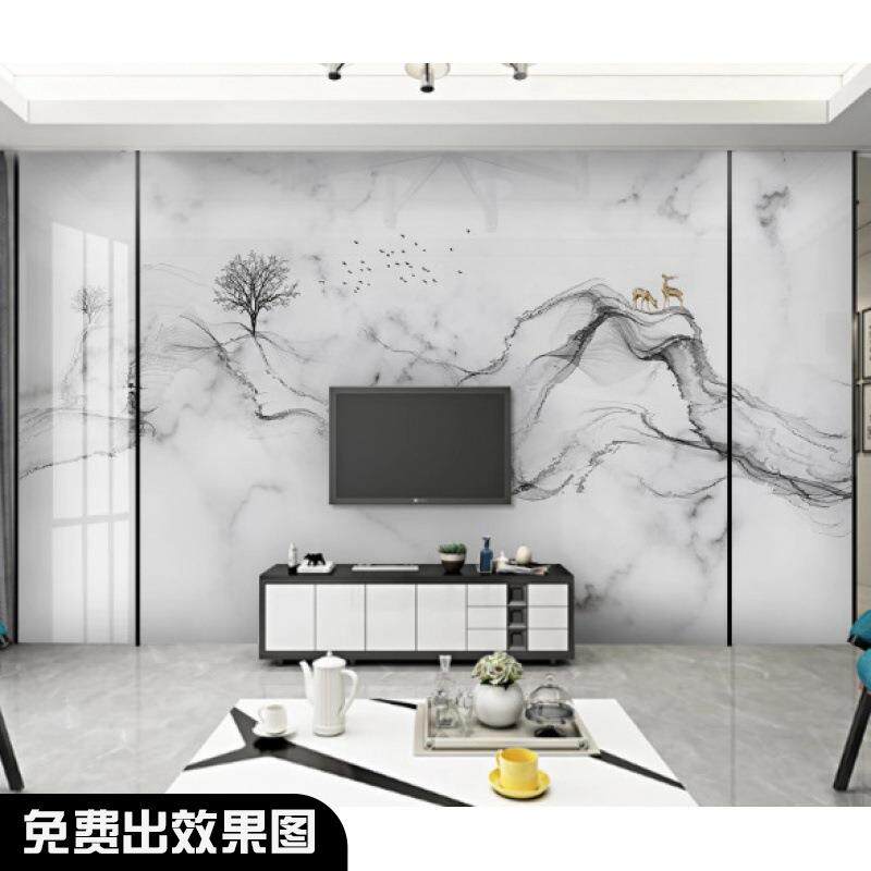 立体平面客厅电视背景墙 纸壁画大型壁画 背景墙沙发壁纸墙面装饰