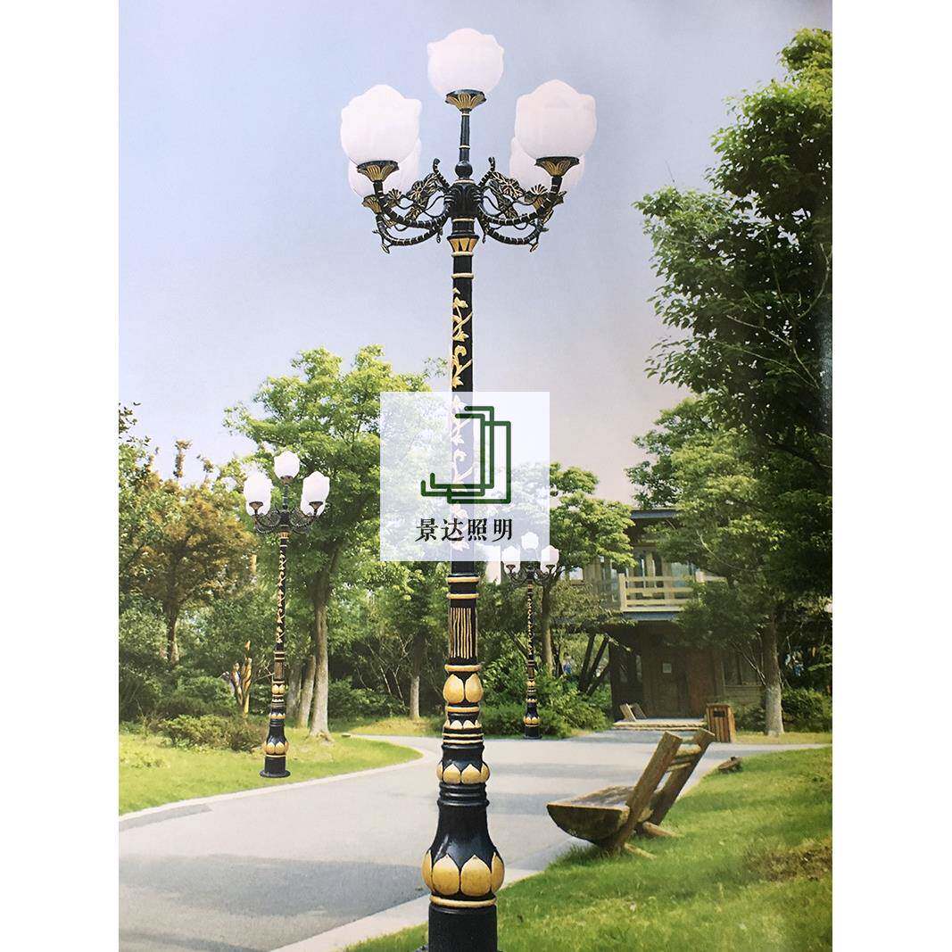 欧式铝庭院景观灯 小区公园广场马路灯 大型铸铝灯led强光