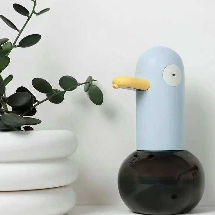 2024洗手鸭自动感应洗手机泡沫皂液器UBS充电免接触可爱洗手液机