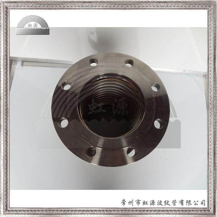 金属软管 泵连接软接头不锈钢波纹软管 法兰式软连接 DN50 65 80