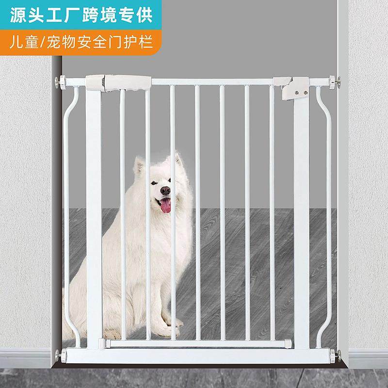 人气儿童安全门护栏宠物狗狗围栏小大型犬栅栏杆金毛室内隔离门栏