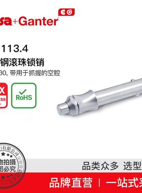 Elesa Ganter伊莉莎冈特 GN 113.4 不锈钢滚珠锁销 AISI 630