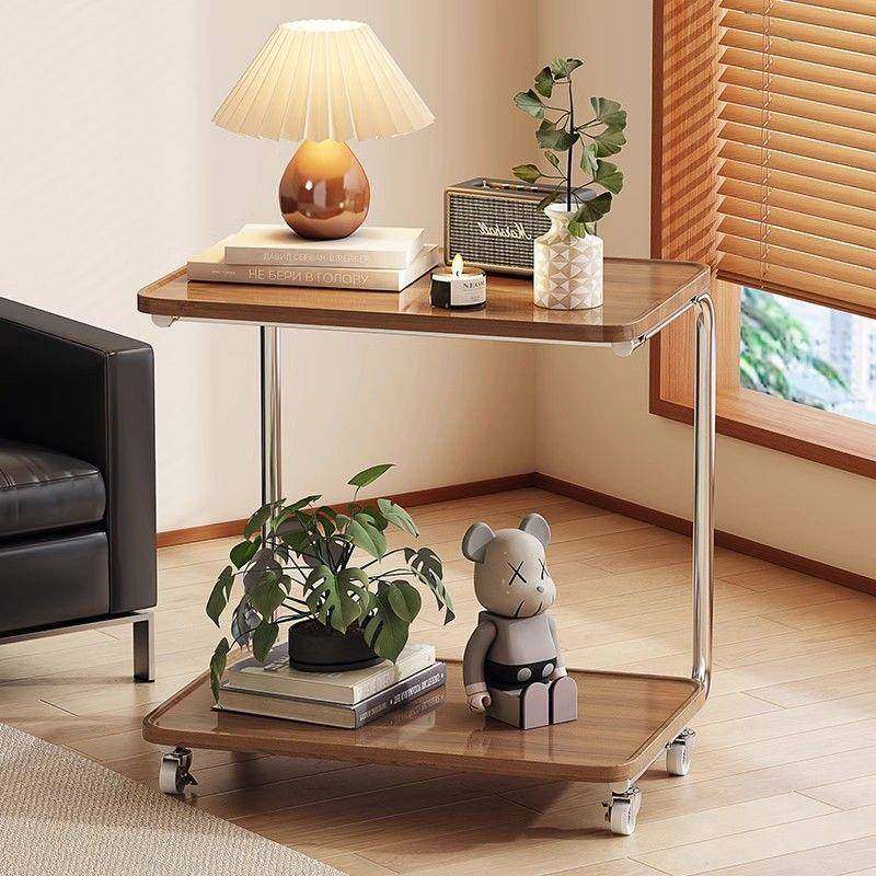 可移动沙发边几边桌卧室床头桌置物架现代简约客厅网红迷你小茶几
