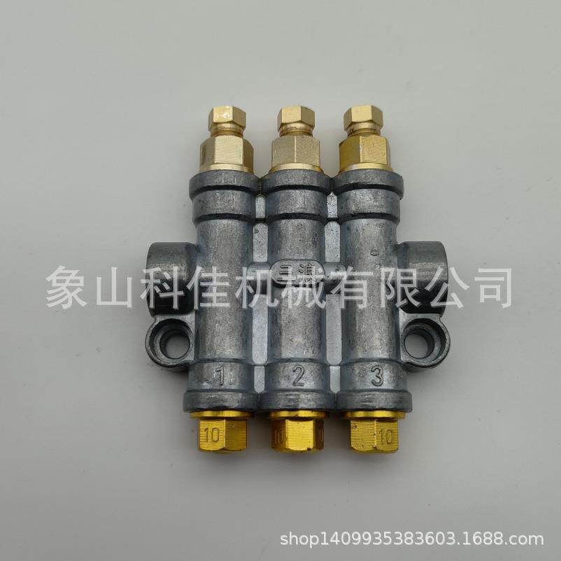 卸压式稀油定量分配器ZLFG3-1容积式定量稀油分配器