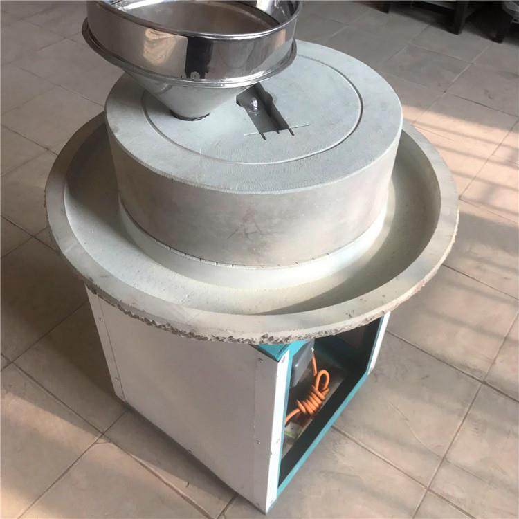 照明电芝麻盐花生酱石磨机家用电石磨米浆机报价