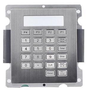 22键自助终端机金属键盘防进水防尘数字金属键盘和键帽