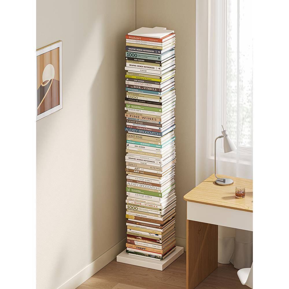 钢制隐形书架多层置物架落地书房展示架创意靠墙铁艺收纳架子客厅