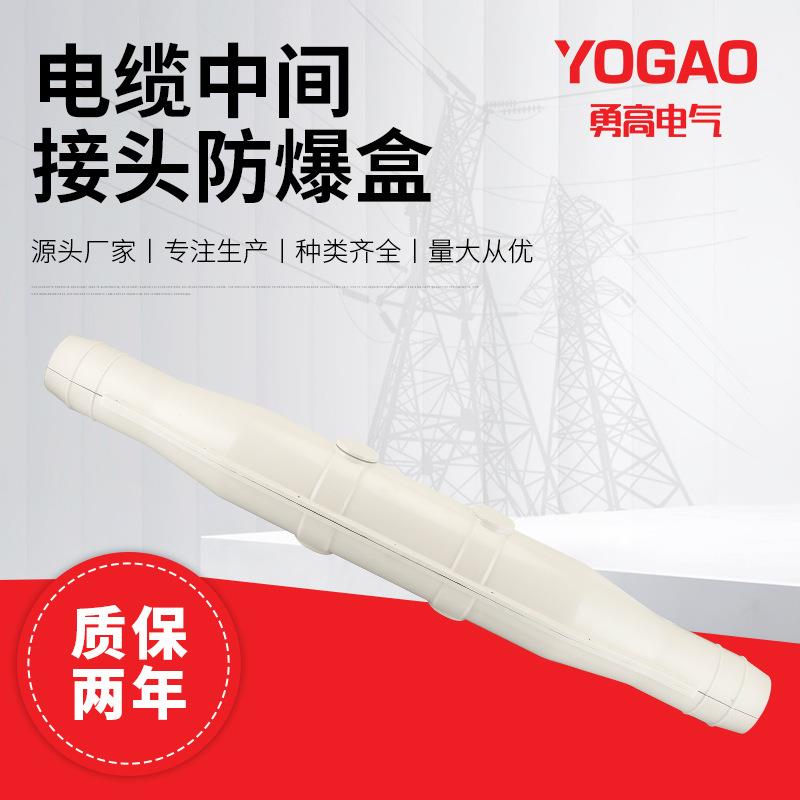 35KV高压电缆中间接头注胶防水防爆保护盒勇高SMC电缆接头防爆盒
