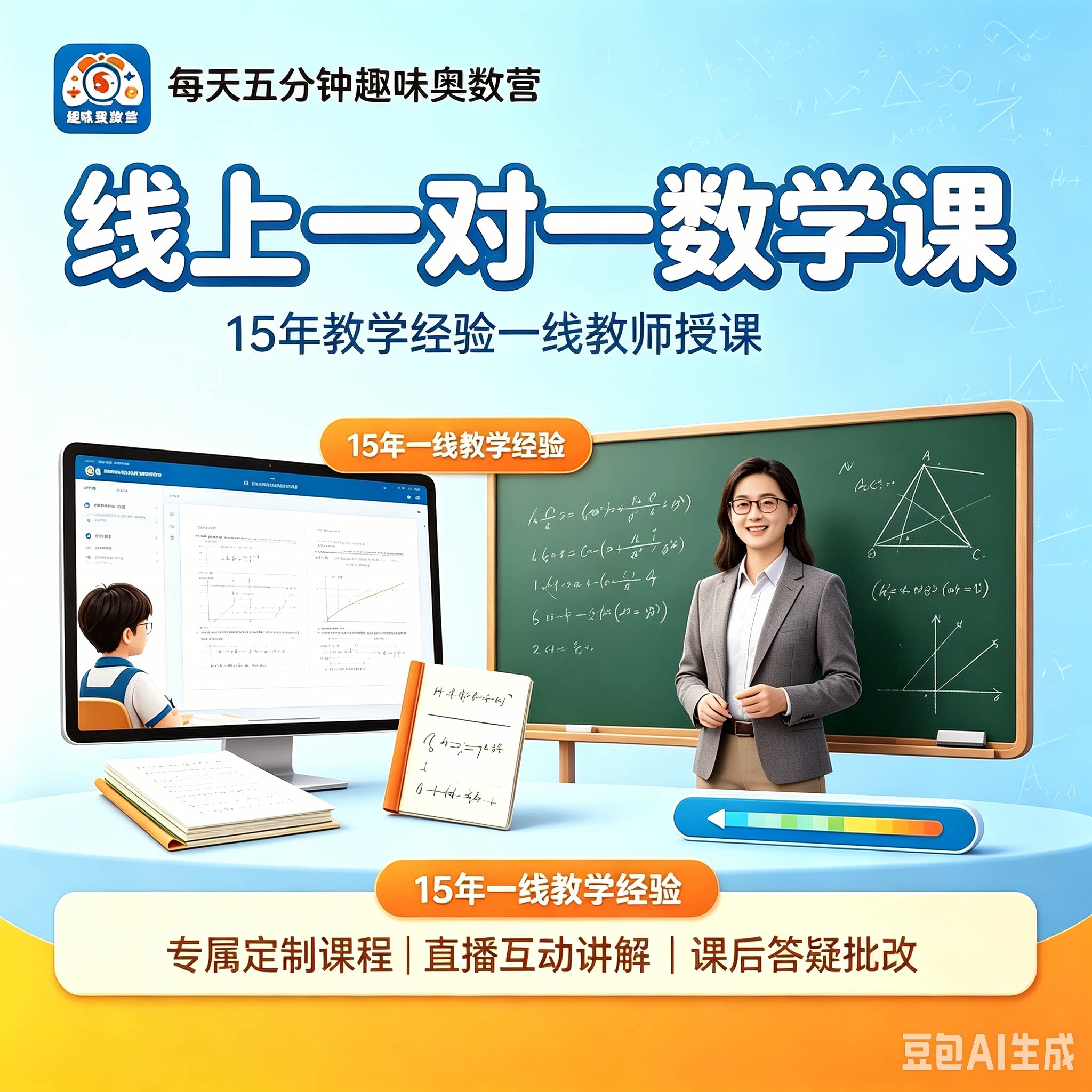 线上一对一数学课
