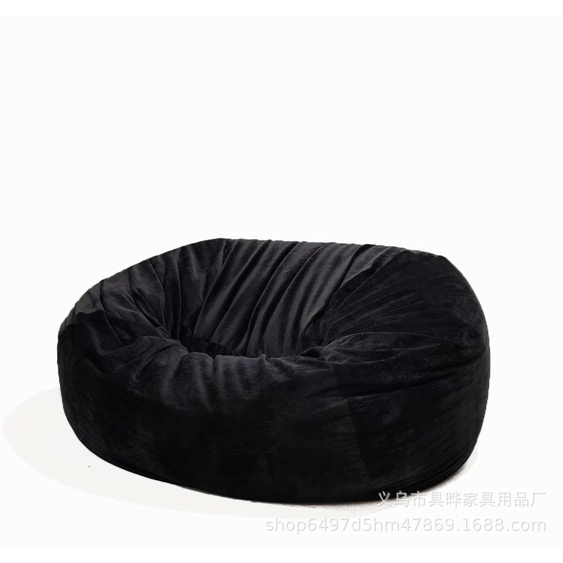 懒人沙发豆袋跨境热销黑色单人超柔豆袋包海绵包厂家直销,模玩/动漫/周边/娃圈三坑/桌游,模型制作工具/辅料耗材,淘宝优惠券,粉丝福利购,淘宝优惠卷
