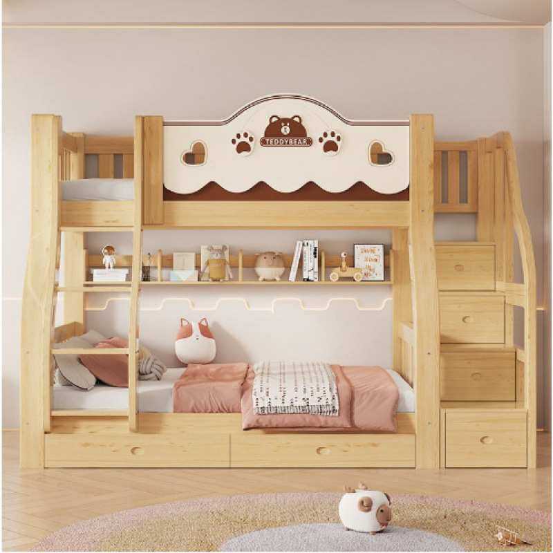 实木儿童床上下床双层高低子母床双人上下铺成人二层宿舍,模玩/动漫/周边/娃圈三坑/桌游,模型制作工具/辅料耗材,淘宝优惠券,粉丝福利购,淘宝优惠卷