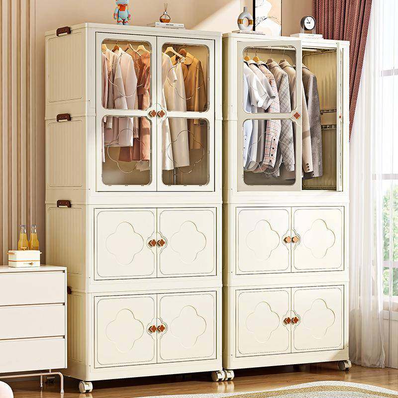 折叠衣柜免安装对开门折叠箱家用可移动儿童组合衣橱小户型收纳柜,鲜花速递/花卉仿真/绿植园艺,割草机/草坪机,淘宝优惠券,粉丝福利购,淘宝优惠卷