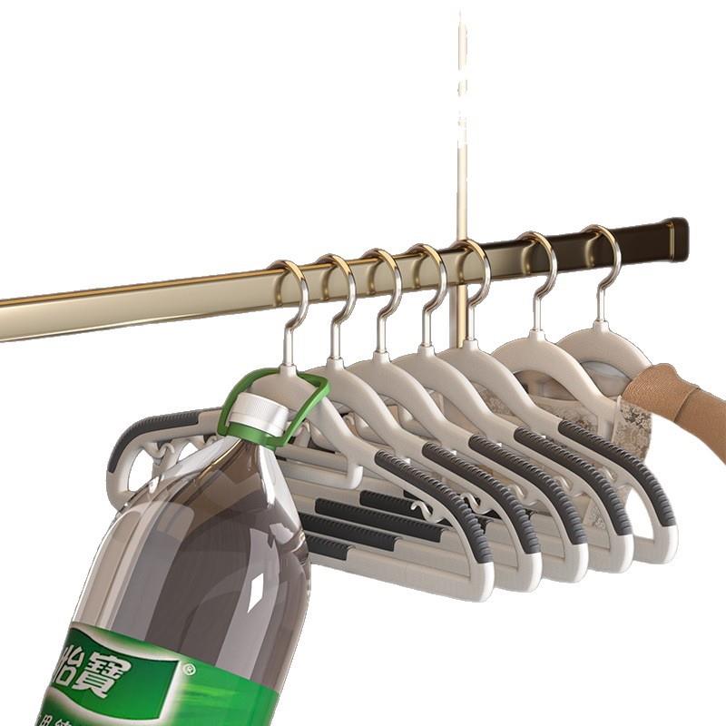 衣架家用挂衣无痕防滑肩角晾晒衣挂不起包衣服挂架衣撑子加粗加厚