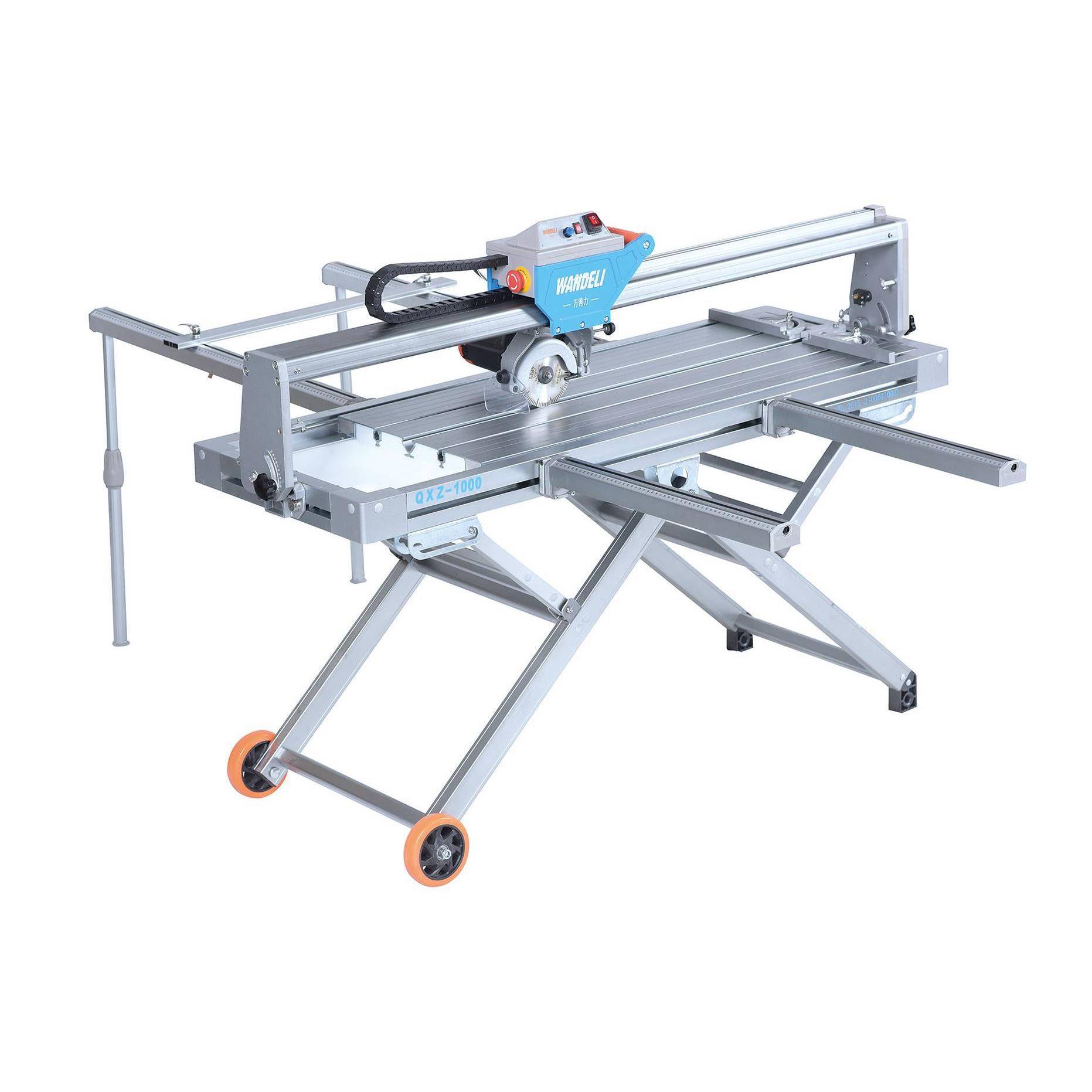 万德力QXZ-1800瓷砖切割机大理石切割45度倒角机岩板石材切割