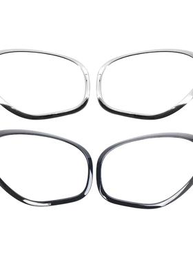 适用宝马迷你R6011-16大灯电镀亮黑饰条51139801573,51139801574