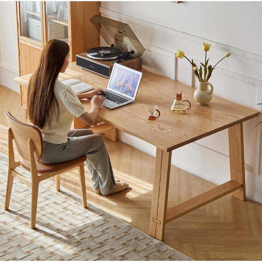 北欧小户型家用实木餐桌原木风大板长方形办公桌书桌阅读桌写字桌,金属材料及制品,金属加工件/五金加工件,淘宝优惠券,粉丝福利购,淘宝优惠卷