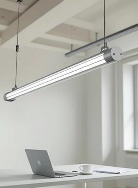 1.8M48W圆形LED线条灯吊线灯吸顶安装对接办公照明灯线吸顶条形