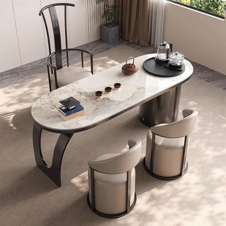 现代简约阳台岩板茶桌椅组合轻奢功夫烧水壶一体办公室家用泡茶台,基础建材,脚轮/万向轮,淘宝优惠券,粉丝福利购,淘宝优惠卷