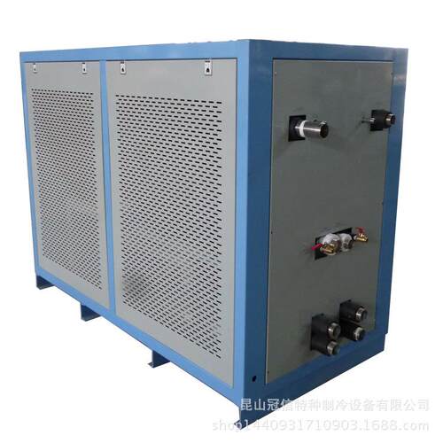 昆山冠信水冷冷水机生产KCU冷家苏州昆山水冷冷水水机厂工业机厂