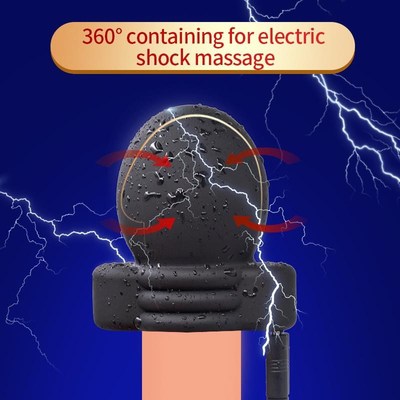 Taser Electric Shock Anal Plug Penis Cage/Ring/Plug Nipple C