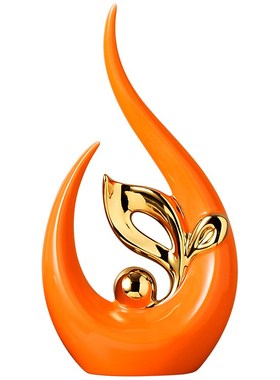 酒柜电视机柜台面陶瓷摆件客厅轻奢高档风生水起家居装饰品高级感