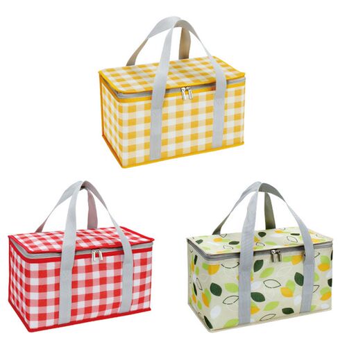 户外大容量野餐包露营野餐篮旅行阳光野餐包手提便当包保温包